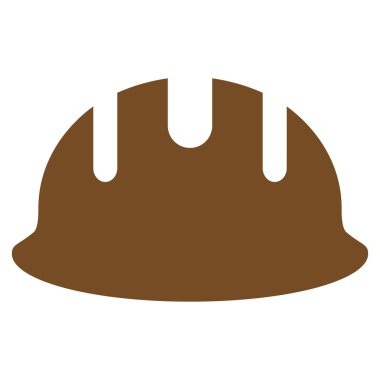 Builder Hardhat Flat Vector Symbol