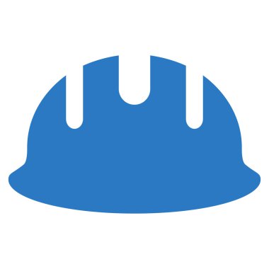 Builder Hardhat Flat Vector Symbol