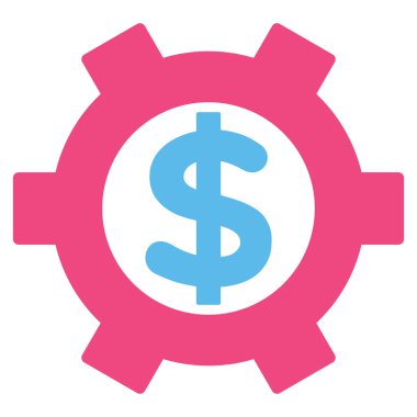 Financial Settings Flat Vector Symbol