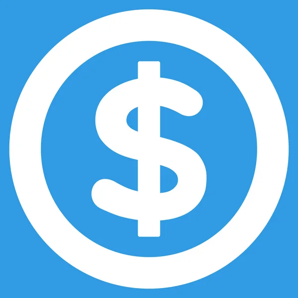 Symbole de vecteur plat de finances — Image vectorielle
