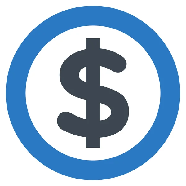 Finance Flat Vector Symbol — Stok Vektör