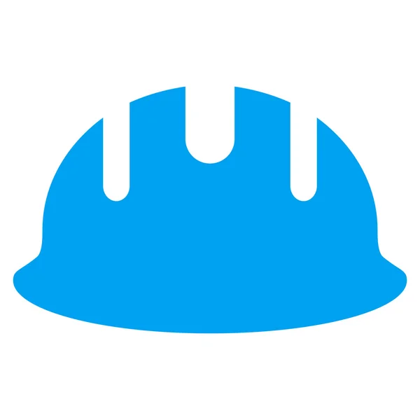 Builder Hardhat Flat Vector Symbol — стоковий вектор