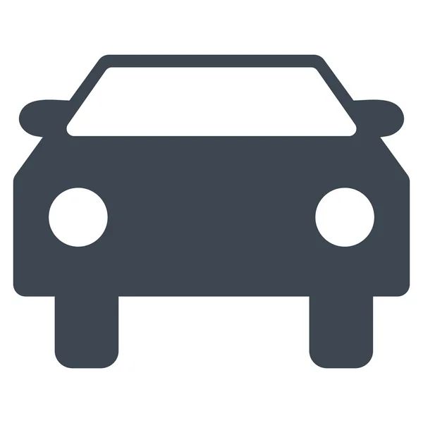 Символ плоского вектора автомобиля — стоковый вектор