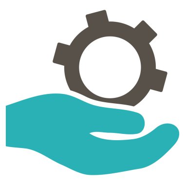 Engineering Service Flat Vector Symbol