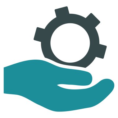 Engineering Service Flat Vector Symbol