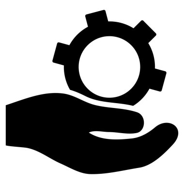 Engineering Service Flat Vector Symbol
