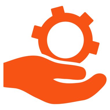 Engineering Service Flat Vector Symbol