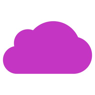 Cloud Flat Vector Symbol