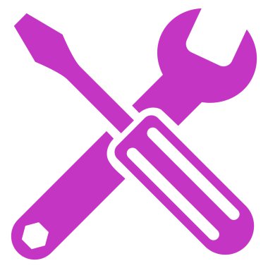 Seçenekleri düz vektör simgesi