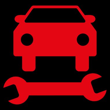 Car Repair Flat Vector Symbol
