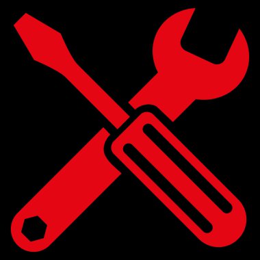 Seçenekleri düz vektör simgesi