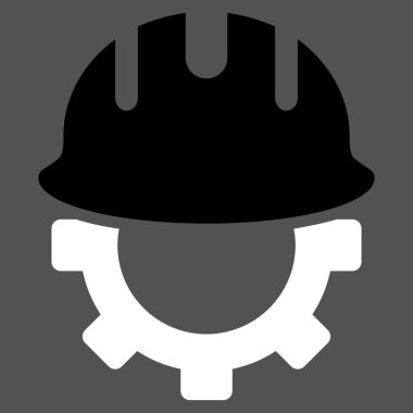 Development Hardhat Flat Vector Symbol