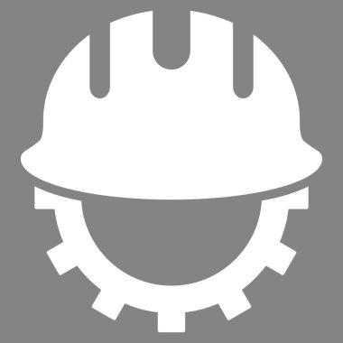 Development Hardhat Flat Vector Symbol