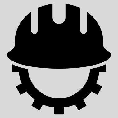 Development Hardhat Flat Vector Symbol