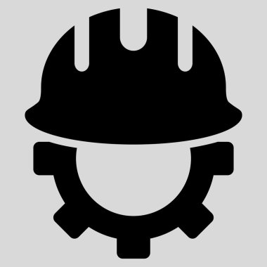 Development Hardhat Flat Vector Symbol