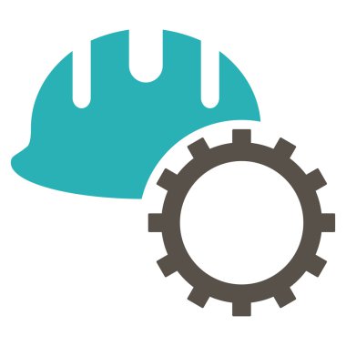 Development Hardhat Flat Vector Symbol