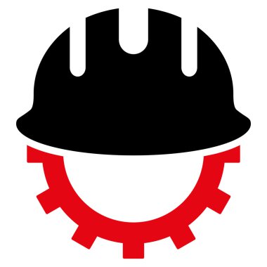 Development Hardhat Flat Vector Symbol
