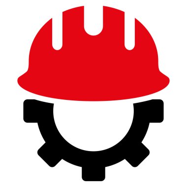 Development Hardhat Flat Vector Symbol