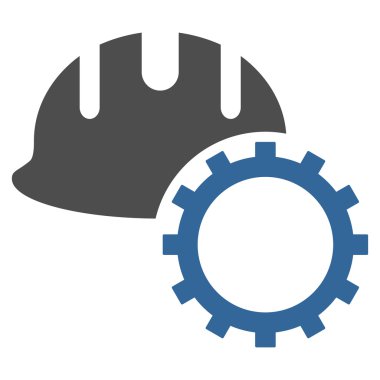 Development Hardhat Flat Vector Symbol