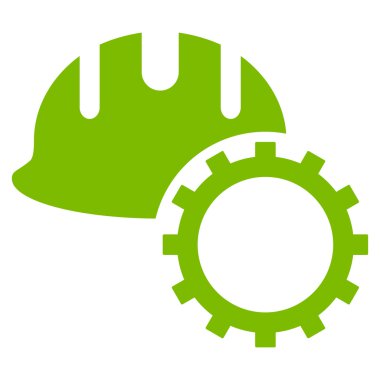 Development Hardhat Flat Vector Symbol