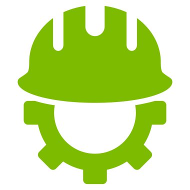 Development Hardhat Flat Vector Symbol