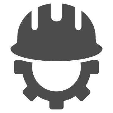 Development Hardhat Flat Vector Symbol