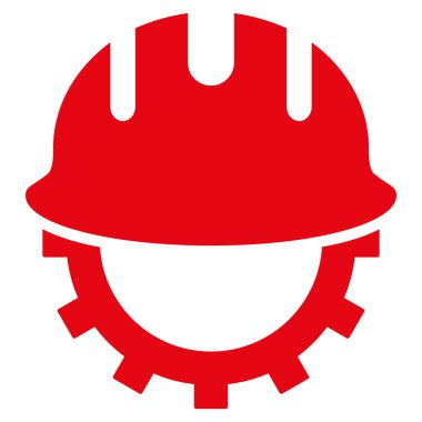 Development Hardhat Flat Vector Symbol