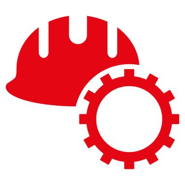 Development Hardhat Flat Vector Symbol
