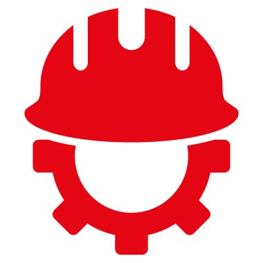 Development Hardhat Flat Vector Symbol
