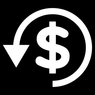 Ters ibraz düz vektör simgesi