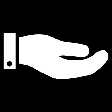 Hand Flat Vector Symbol
