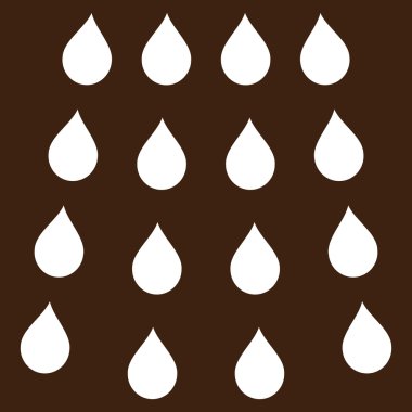 Damla düz vektör simgesi