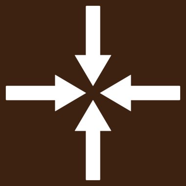 Etkisi oklar düz vektör simgesi