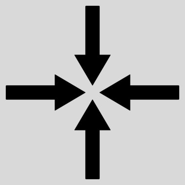 Etkisi oklar düz vektör simgesi