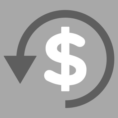 Ters ibraz düz vektör simgesi