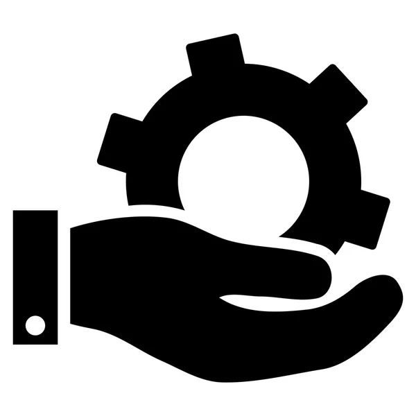 Service flacher Vektor-Symbol — Stockvektor