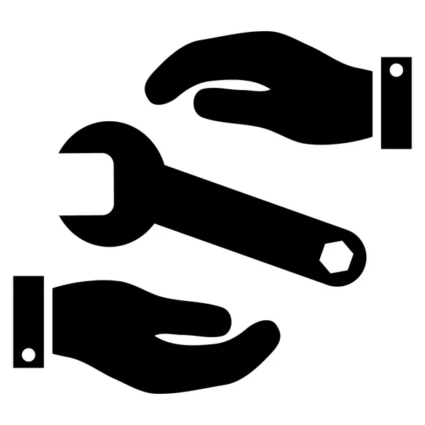 Service Flat Symbol wektor — Wektor stockowy