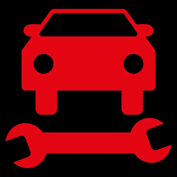 Car Repair Flat Vector Symbol — Διανυσματικό Αρχείο