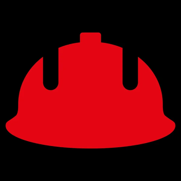 Construction Helmet Flat Vector Symbol — Stockvector