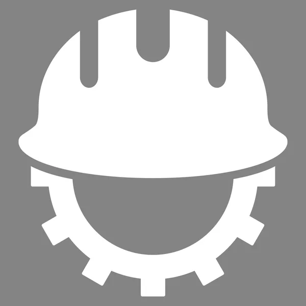 Development Hardhat Flat Vector Symbol — Stock vektor