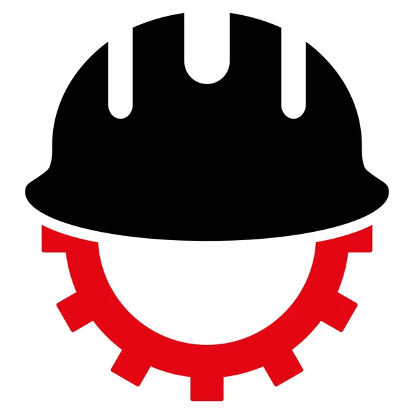Development Hardhat Flat Vector Symbol — Wektor stockowy