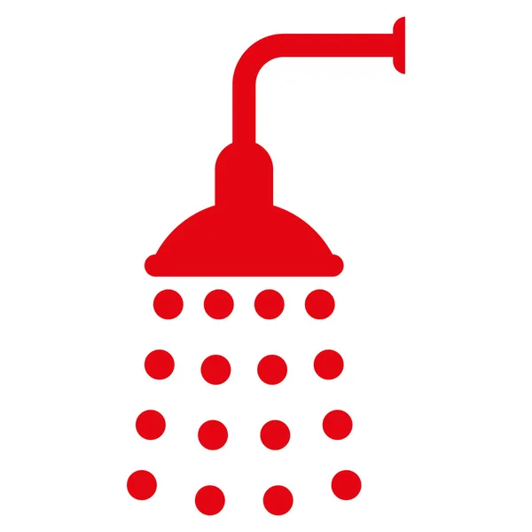 Shower Flat Vector Symbol — Stockvector