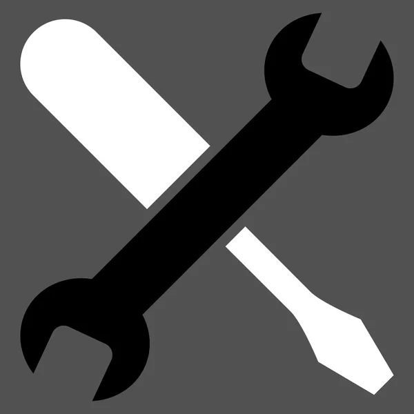 Tuning flacher Vektor Symbol — Stockvektor