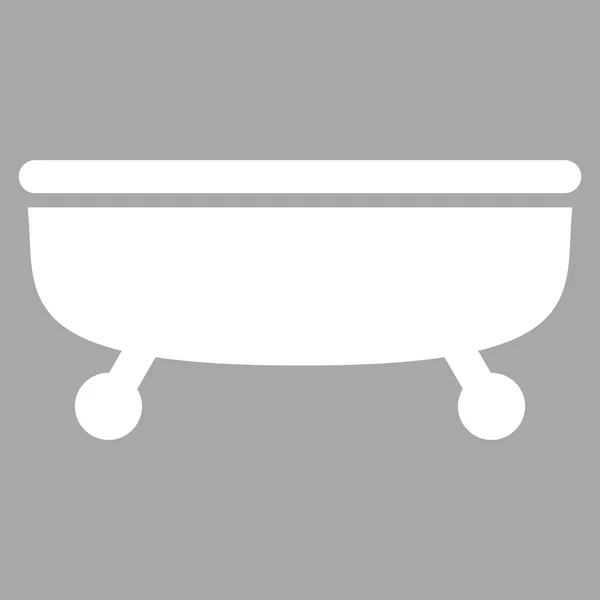 Símbolo de vetor plano de banheira — Vetor de Stock