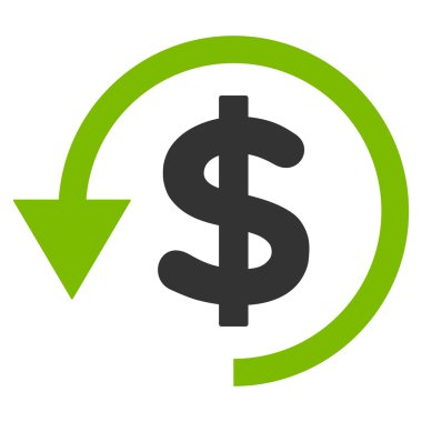 Ters ibraz düz vektör simgesi