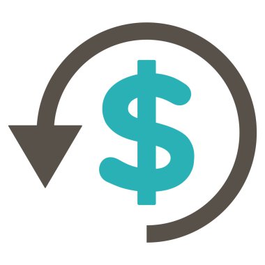 Ters ibraz düz vektör simgesi