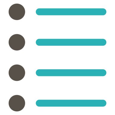 Items Flat Vector Symbol