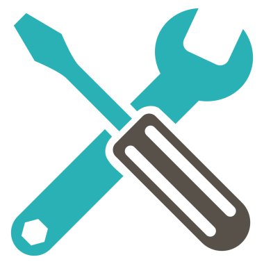 Seçenekleri düz vektör simgesi