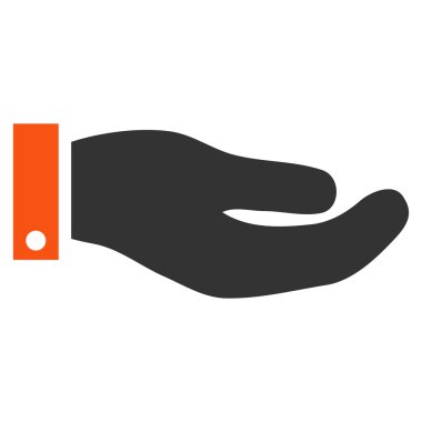 Hand Flat Vector Symbol