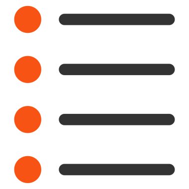 Items Flat Vector Symbol